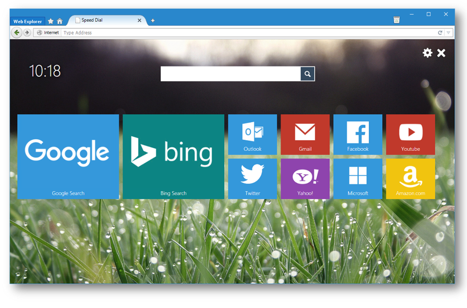 Download Web Explorer browser for Windows